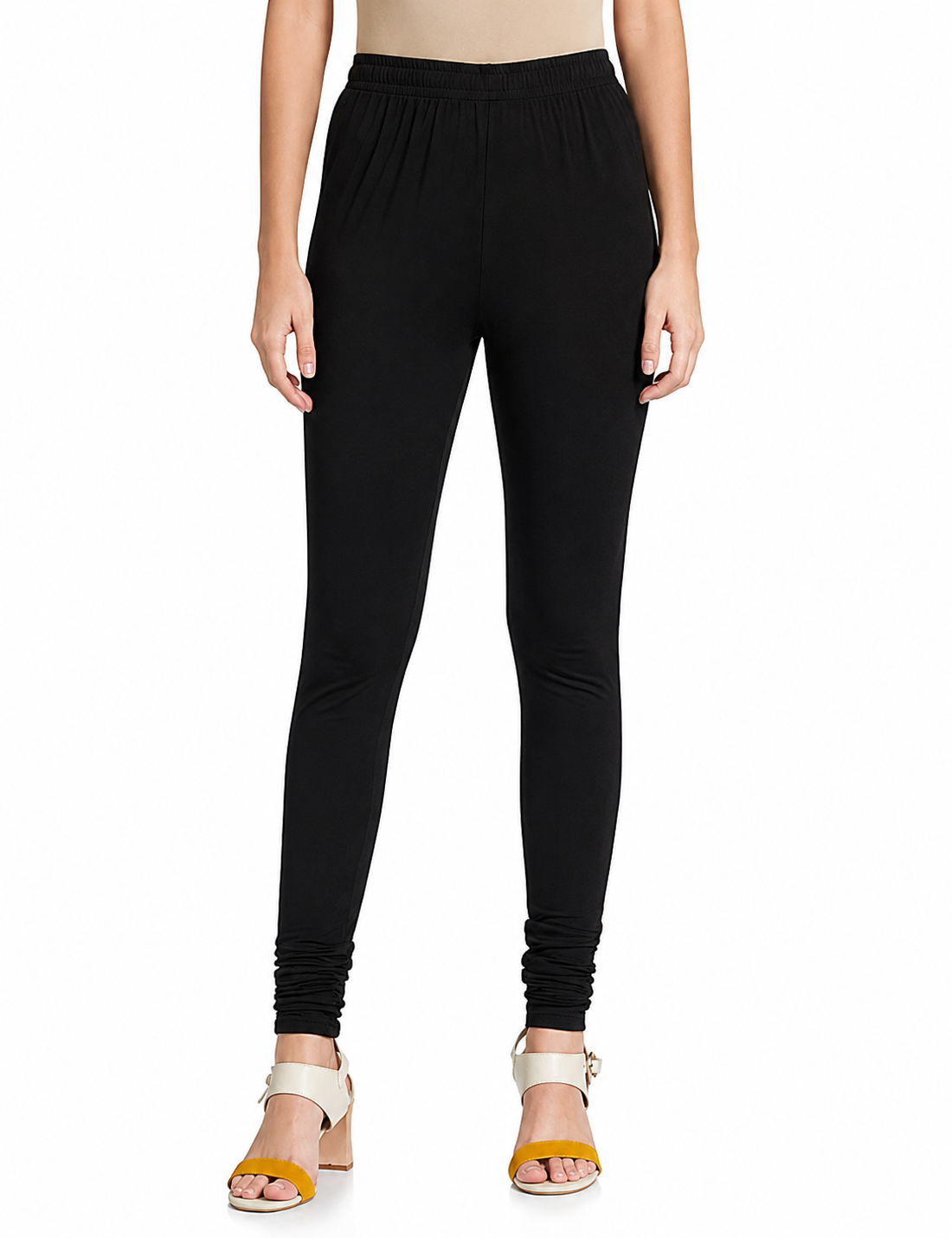 Women's Cotton Leggings, Slim Fit, Full Length,(L - XXL Size)