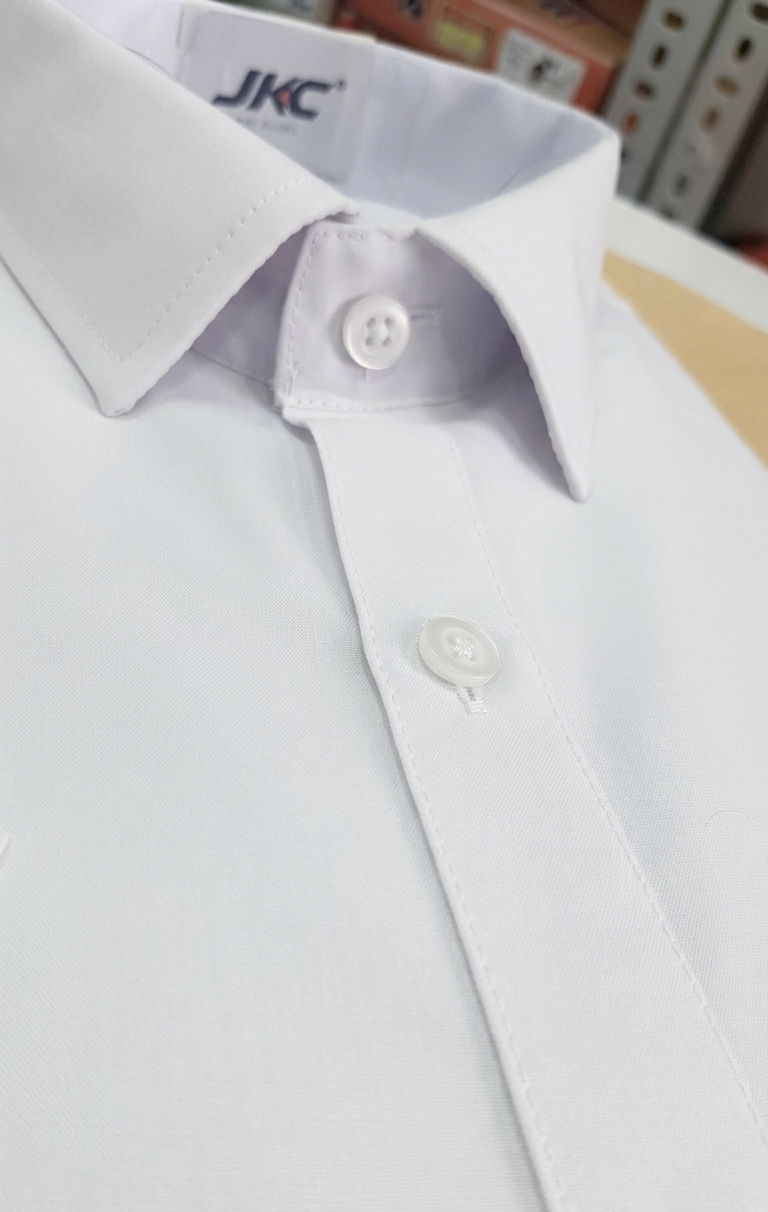 JKC WHITE SHIRT (HALF SLEEVE)